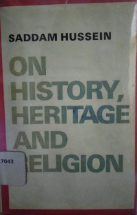 Image of On history, heritage, and religion