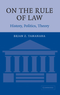 Image of On the rule of law: History, politics, theory