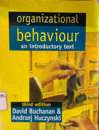 Image of Organizational behaviour: An introductory text