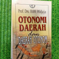 Image of Otonomi daerah dan daerah otonom