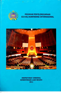 Image of Pedoman penyelenggaraan sidang/konferensi Internasional