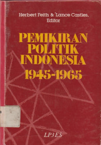 Image of Pemikiran politik Indonesia 1945-1965