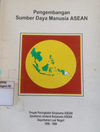 Image of Pengembangan sumber daya manusia ASEAN