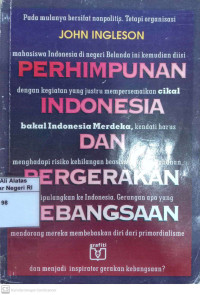 Image of Perhimpunan Indonesia dan pergerakan kebangsaan