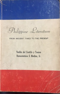 Image of Philippine literatur: From ancient times to the present