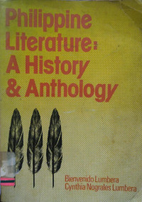 Image of Philippine literature: A History and anthology