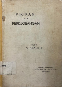 Image of Pikiran dan perdjoeangan