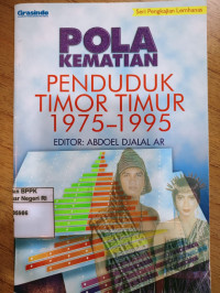 Image of Pola kematian penduduk Timor Timur 1975-1995