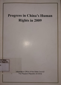 Image of Progress in China's human rights in 2009