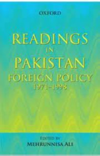 Image of Readings in Pakistan foreign policy 1971-1998