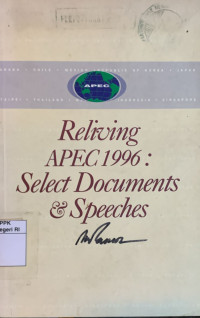 Image of Reliving APEC 1996: Select documents & speeches