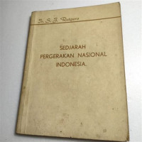 Image of Sedjarah pergerakan Nasional Indonesia