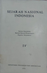 Image of Sejarah Nasional Indonesia IV