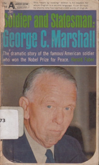 Image of Soldier and statesman: George C. Marshall