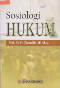Image of Sosiologi hukum