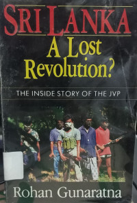 Image of Sri Lanka a lost revolution?: The History of JVP