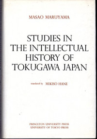 Image of Studies in the intellectual history of tokugawa Japan