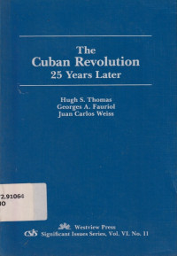 Image of The Cuban Revolution, 25 Years Later