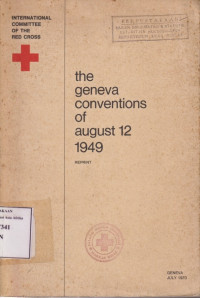 Image of The Geneva conventions of august 12, 1949
