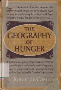Image of The Geography of hunger