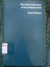 Image of The neutralization of Southeast Asia