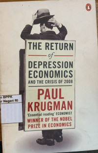 Image of The return of depression economics and the crisis of 2008