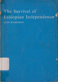 Image of The Survival of Ethiopian Independence