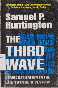 Image of The Third wave: Democratization in the late twentieth century