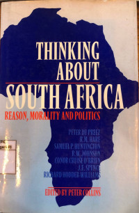 Image of Thinking about South Africa: Reason, morality and politics