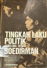 Image of Tingkah laku politik panglima besar Soedirman