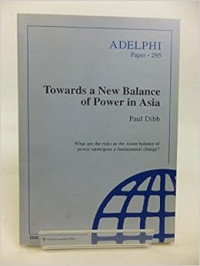 Image of Towards a new balance of power in Asia