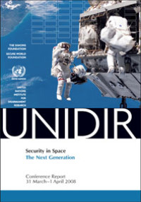 Image of UNIDIR: Security in space the next generations