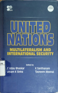 Image of United nations: Multilateralism and international security