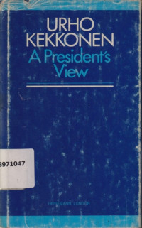 Image of Urho Kekkonen: A President’s view