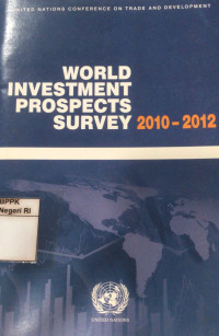 Image of World investment prospects survey 2010-2012
